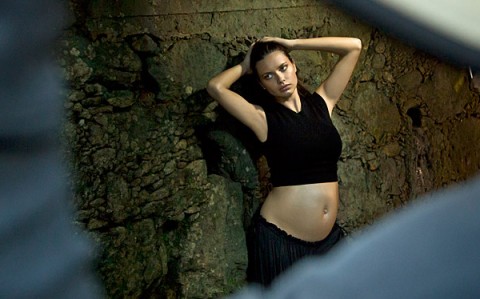 Adriana Lima grávida