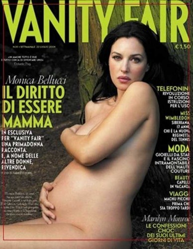 Monica Bellucci grávida