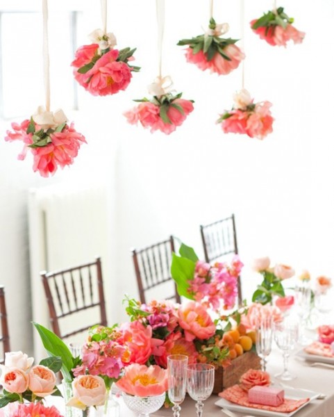 Centros florais para mesa